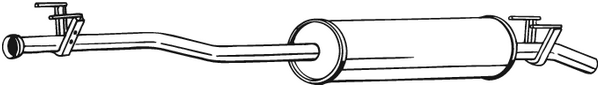 Centre Muffler Mercedes-Benz SPRINTER 3-t Bus · Mercedes-Benz SPRINTER 3-t Van · Mercedes-Benz SPRINTER 3-t Platform/Chassis