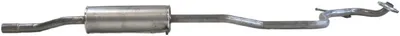 Centre Muffler Daihatsu CHARADE VIII · Toyota YARIS