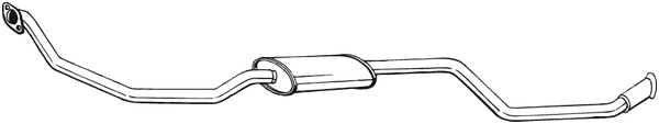 Front Muffler Citroën ZX · Citroën ZX Break · Citroën ZX Hatchback Van