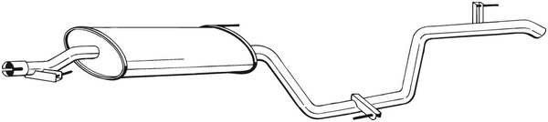 Rear Muffler Mercedes-Benz VITO Bus · Mercedes-Benz VITO Van · Mercedes-Benz V-CLASS