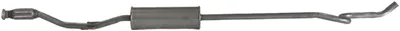 Centre Muffler Peugeot 208 I