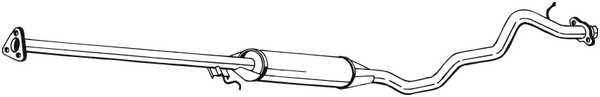 Centre Muffler Honda CR-V I