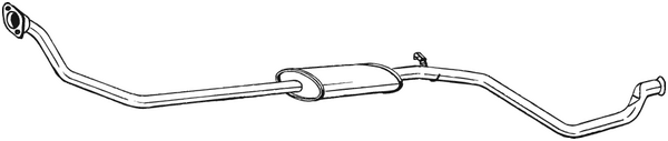 Front Muffler Peugeot 306 Hatchback · Peugeot 306 Hatchback Van
