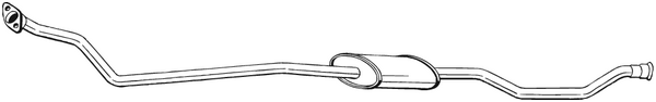 Front Muffler Citroën XANTIA