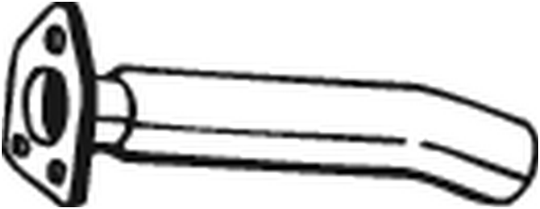 Exhaust Pipe Mitsubishi PAJERO I · Mitsubishi PAJERO II