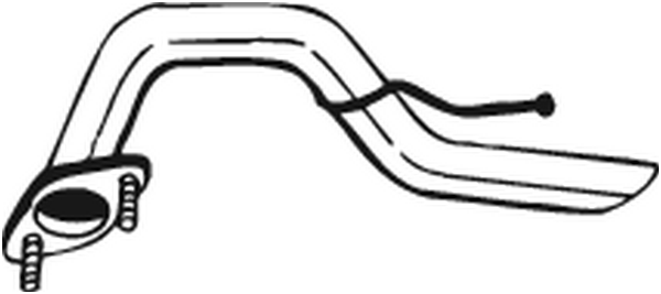 Exhaust Pipe Hyundai ATOS