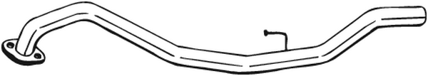 Exhaust Pipe Isuzu TROOPER II · Isuzu TROOPER II Open Off-Road Vehicle · Opel MONTEREY A