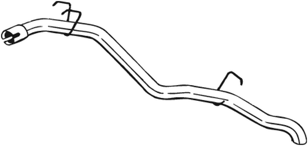 Exhaust Pipe Opel FRONTERA A Sport · Opel FRONTERA A · Vauxhall FRONTERA Mk I Sport