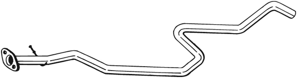 Exhaust Pipe Ford FIESTA IV · Mazda 121 III · Mazda 121 III Hatchback Van