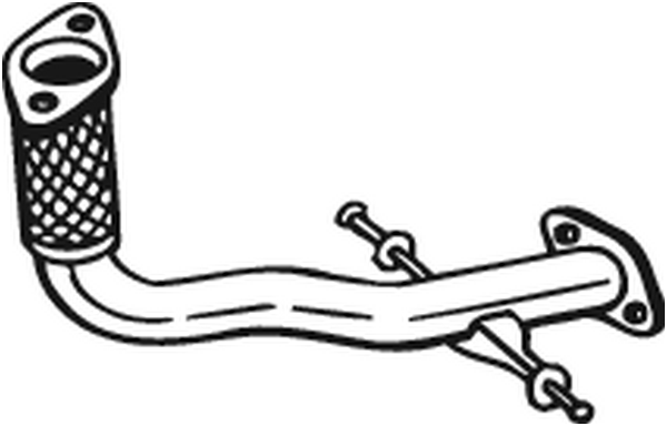 Exhaust Pipe Hyundai MATRIX