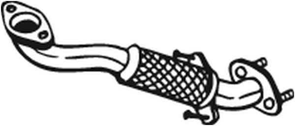 Exhaust Pipe Hyundai SANTA FÉ II · Hyundai SANTA FÉ II SUV Van