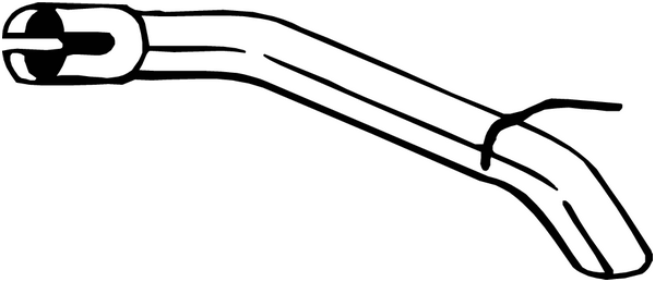 Exhaust Pipe Opel ASTRA J · Opel ASTRA J GTC · Vauxhall ASTRA Mk VI