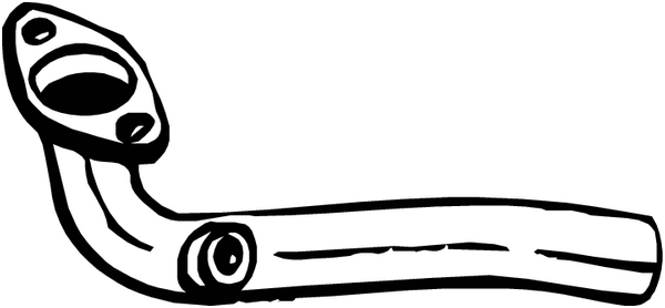 Exhaust Pipe Toyota YARIS