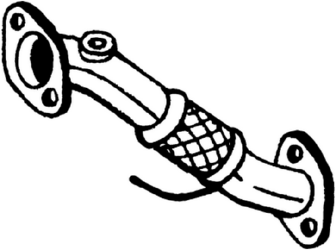 Exhaust Pipe Hyundai ACCENT IV · Hyundai ACCENT IV Saloon · Kia RIO III