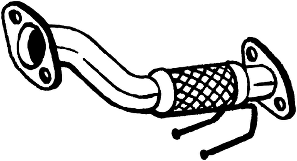 Exhaust Pipe Hyundai i10 II · Hyundai i10 II Saloon