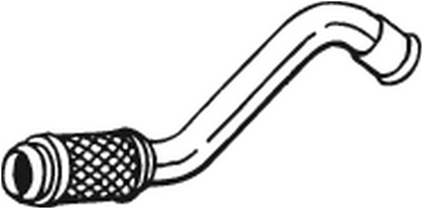 Exhaust Pipe Citroën C4 Coupe · Citroën C4 I · Peugeot 307