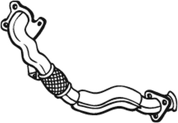 Exhaust Pipe Seat CORDOBA · Seat TOLEDO I · Seat IBIZA II