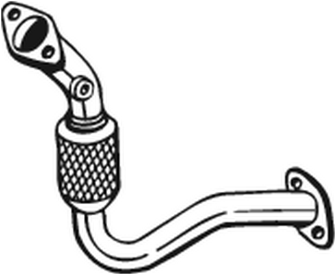Exhaust Pipe Renault CLIO I