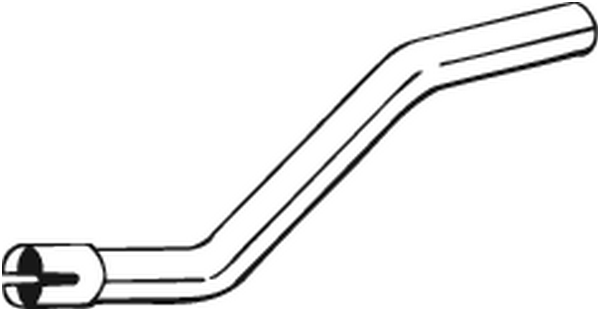 Exhaust Pipe Ford MONDEO III Turnier