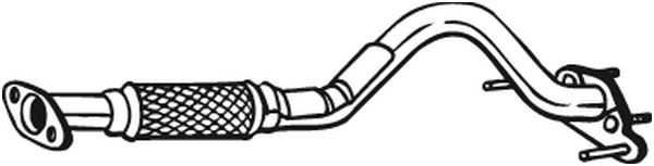 Exhaust Pipe Hyundai GETZ
