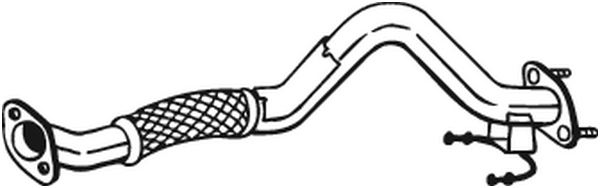 Exhaust Pipe Vw TOURAN · Vw GOLF V · Vw GOLF PLUS V