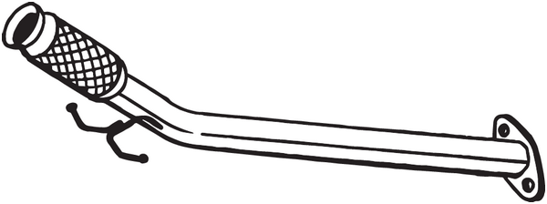 Exhaust Pipe Volvo S80 II · Volvo V70 III · Volvo XC70 II