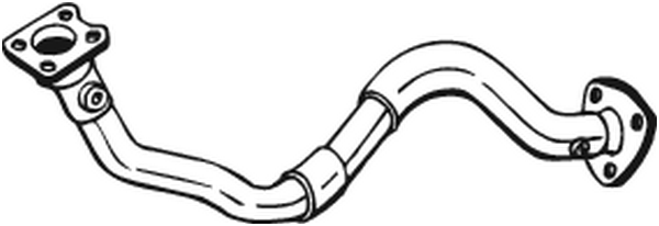 Exhaust Pipe Seat TOLEDO II · Seat LEON · Skoda OCTAVIA I