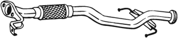 Exhaust Pipe Hyundai GETZ