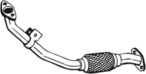 Exhaust Pipe Mitsubishi PAJERO II