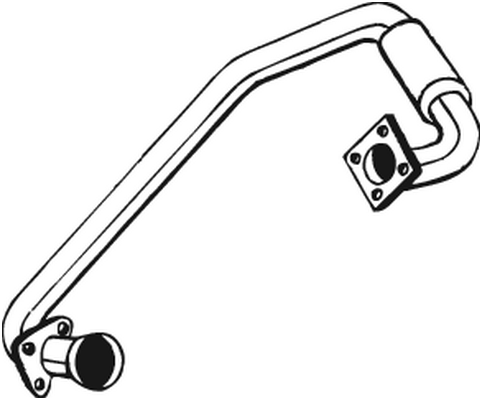 Exhaust Pipe Vw TRANSPORTER T3 Van · Vw TRANSPORTER T3 Platform/Chassis · Vw TRANSPORTER T3 Bus