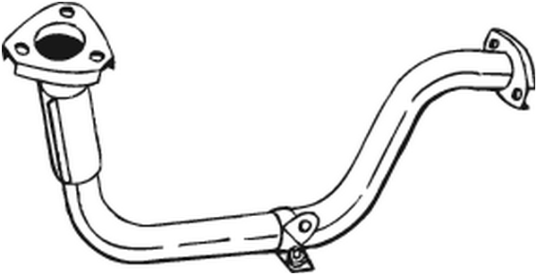Exhaust Pipe Peugeot 205 II · Peugeot 309 II · Peugeot 205 Hatchback Van