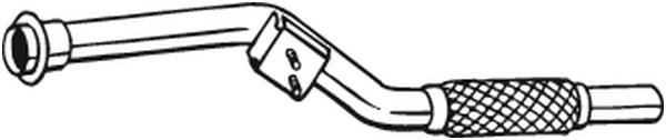 Exhaust Pipe Mercedes-Benz SPRINTER 2-t Platform/Chassis · Mercedes-Benz SPRINTER 2-t Van · Mercedes-Benz SPRINTER 2-t Bus