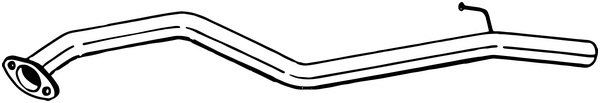 Exhaust Pipe Toyota HILUX VII Pickup