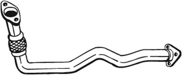 Exhaust Pipe Opel ASTRA F Saloon · Opel ASTRA F Hatchback · Opel VECTRA A