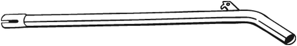 Exhaust Pipe Renault MODUS / GRAND MODUS