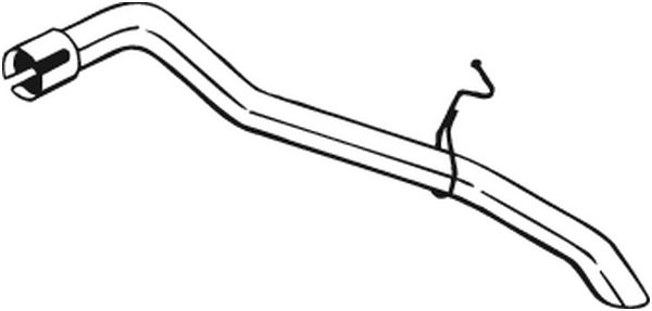 Exhaust Pipe Ford TOURNEO CONNECT · Ford TRANSIT CONNECT
