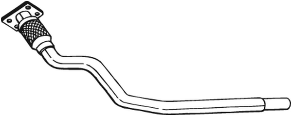 Exhaust Pipe Seat CORDOBA · Seat TOLEDO I · Seat IBIZA II