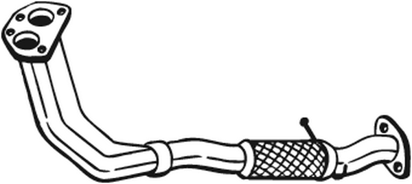 Exhaust Pipe Fiat PUNTO · Fiat PUNTO Hatchback Van
