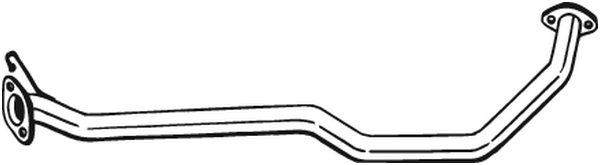 Exhaust Pipe Fiat SEDICI · Suzuki SX4