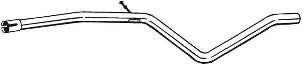 Exhaust Pipe Renault LOGAN I · Dacia LOGAN