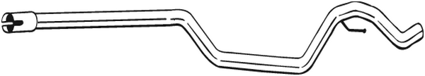 Exhaust Pipe Fiat CROMA · Fiat CROMA Estate Van · Opel VECTRA C