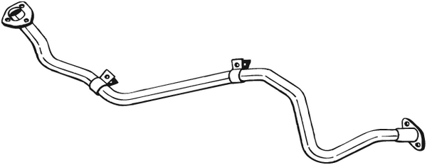Exhaust Pipe Toyota HILUX V Pickup · Vw TARO