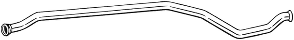 Exhaust Pipe Peugeot 206 Hatchback · Peugeot 206 Saloon
