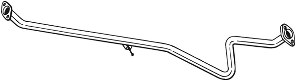 Exhaust Pipe Mazda 2