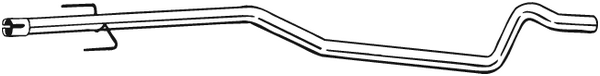Exhaust Pipe Opel COMBO Box Body/MPV · Opel COMBO Tour · Vauxhall COMBO Mk II Box Body/MPV