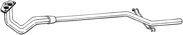Exhaust Pipe Fiat UNO