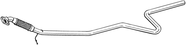 Exhaust Pipe Ford FIESTA VI · Ford FIESTA VI Van