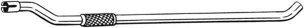 Exhaust Pipe Fiat PANDA · Fiat PANDA Hatchback Van