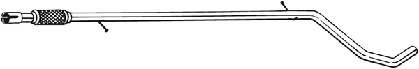 Exhaust Pipe Fiat PANDA · Fiat 500 · Fiat PANDA Hatchback Van