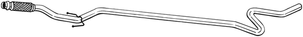 Exhaust Pipe Citroën C3 I · Citroën C3 Pluriel